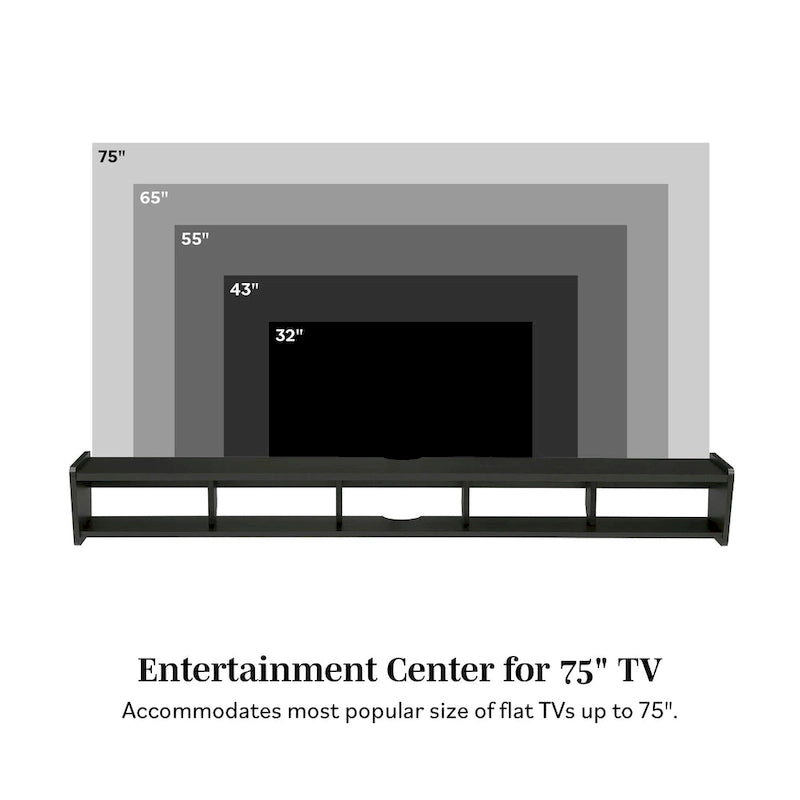 Middlebrook Designs Floating Wall-Mounted TV Stand