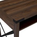 Middlebrook 42-inch Metal X Farmhouse Desk