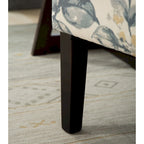 29.13 Upholstered Accent Chair with Wood Legs
