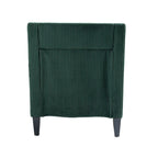Emerald Modern 26.8  Arm Chair with Rubber Wood Legs