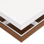 Modern Square Rotating Coffee Table