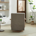 30.31  Linen Blend Upholstered 360 Swivel Accent Chair