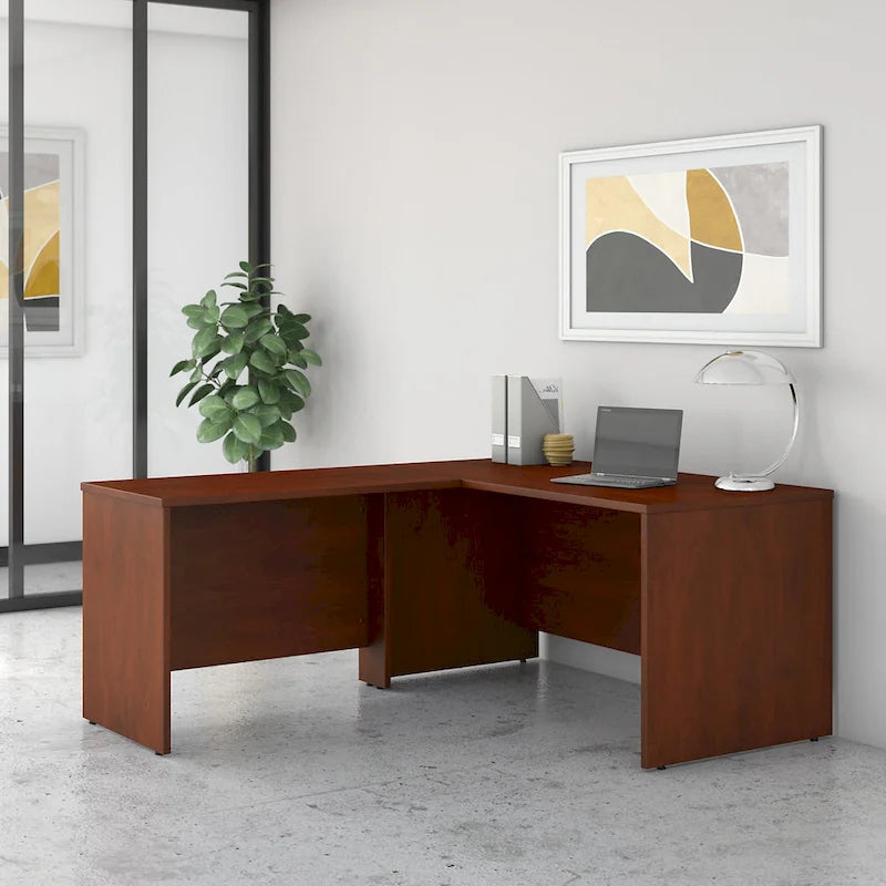 Studio C 60W L Shaped Desk with 42W Return by Bush Business Furniture
