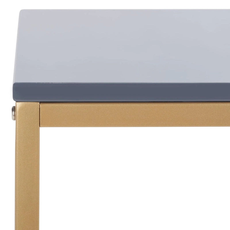 SAFAVIEH Aleen Glossy Wooden Desk