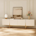 78.7  TV Stand, Entertainment Center with Faux Marble Top