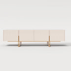 78.7  TV Stand, Entertainment Center with Faux Marble Top