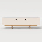 78.7  TV Stand, Entertainment Center with Faux Marble Top