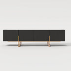 78.7  TV Stand, Entertainment Center with Faux Marble Top