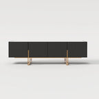 78.7  TV Stand, Entertainment Center with Faux Marble Top