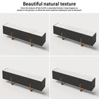 78.7  TV Stand, Entertainment Center with Faux Marble Top