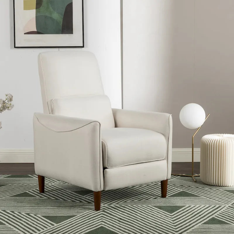  Upholstered Push Recliner Chair
