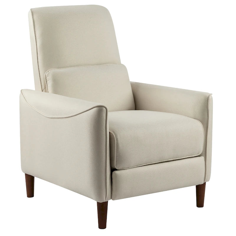 Upholstered Push Recliner Chair