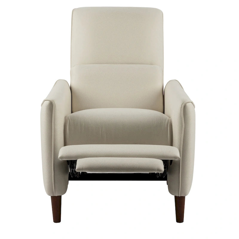 Upholstered Push Recliner Chair