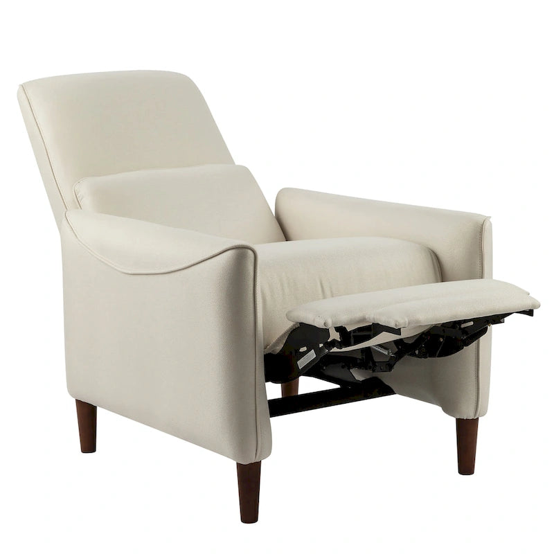 Upholstered Push Recliner Chair