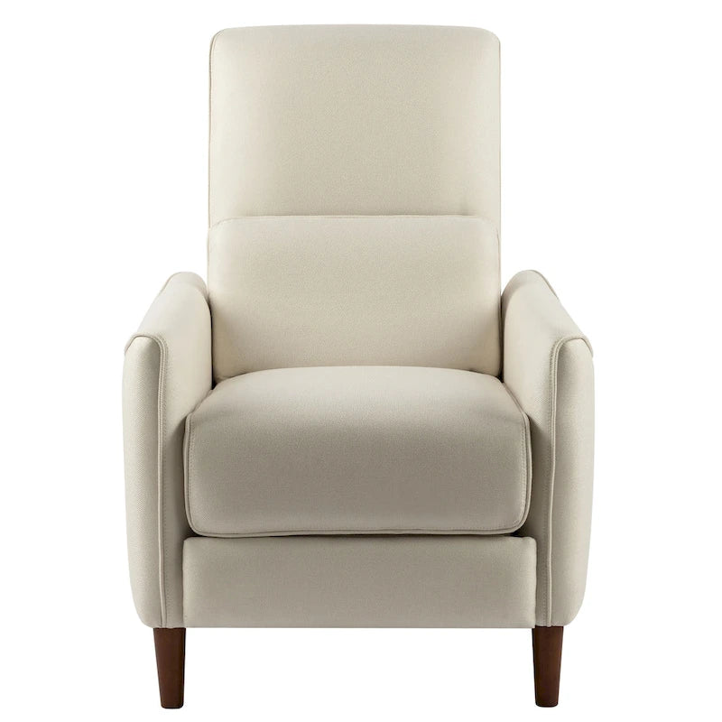 Upholstered Push Recliner Chair