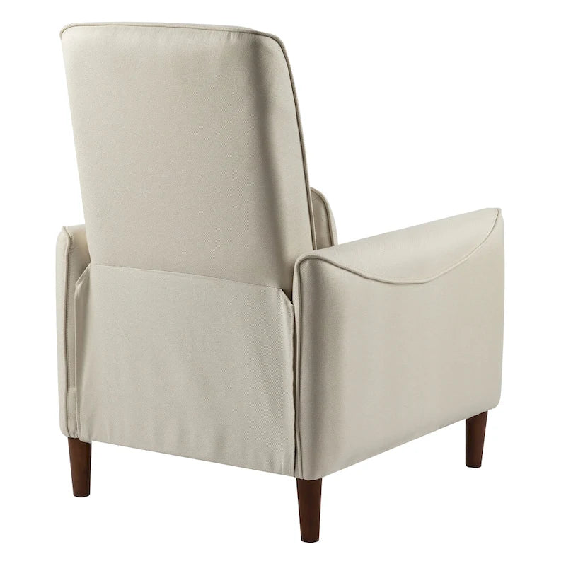 Upholstered Push Recliner Chair