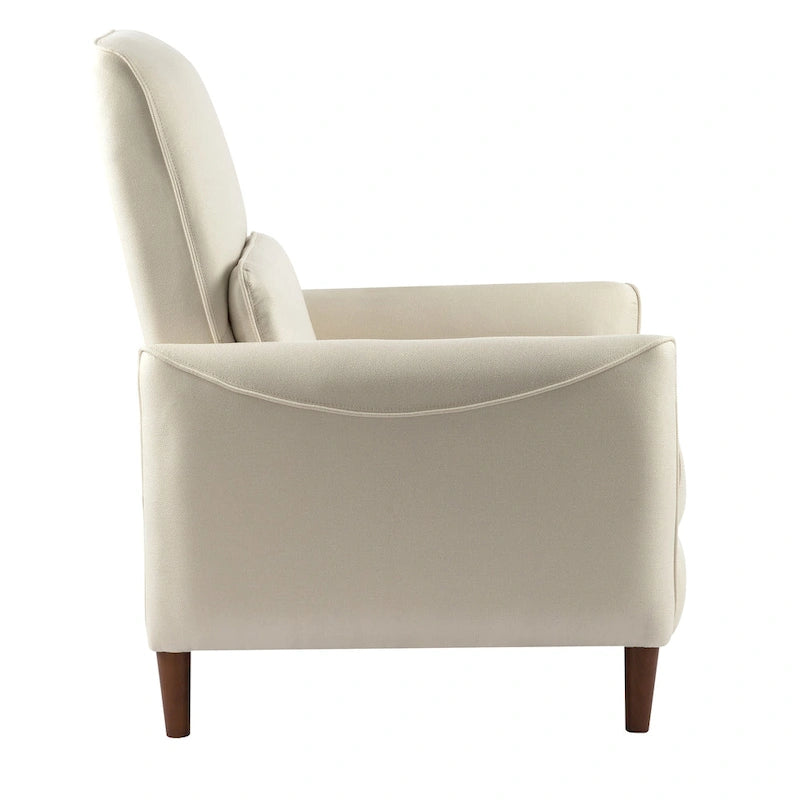 Upholstered Push Recliner Chair