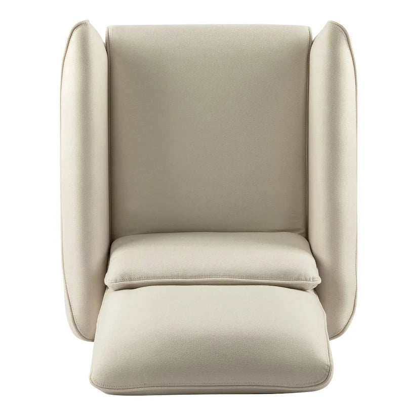 Upholstered Push Recliner Chair