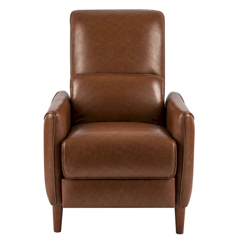 Upholstered Push Recliner Chair