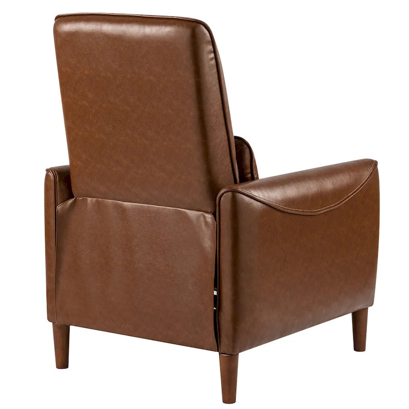 Upholstered Push Recliner Chair