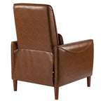 Upholstered Push Recliner Chair