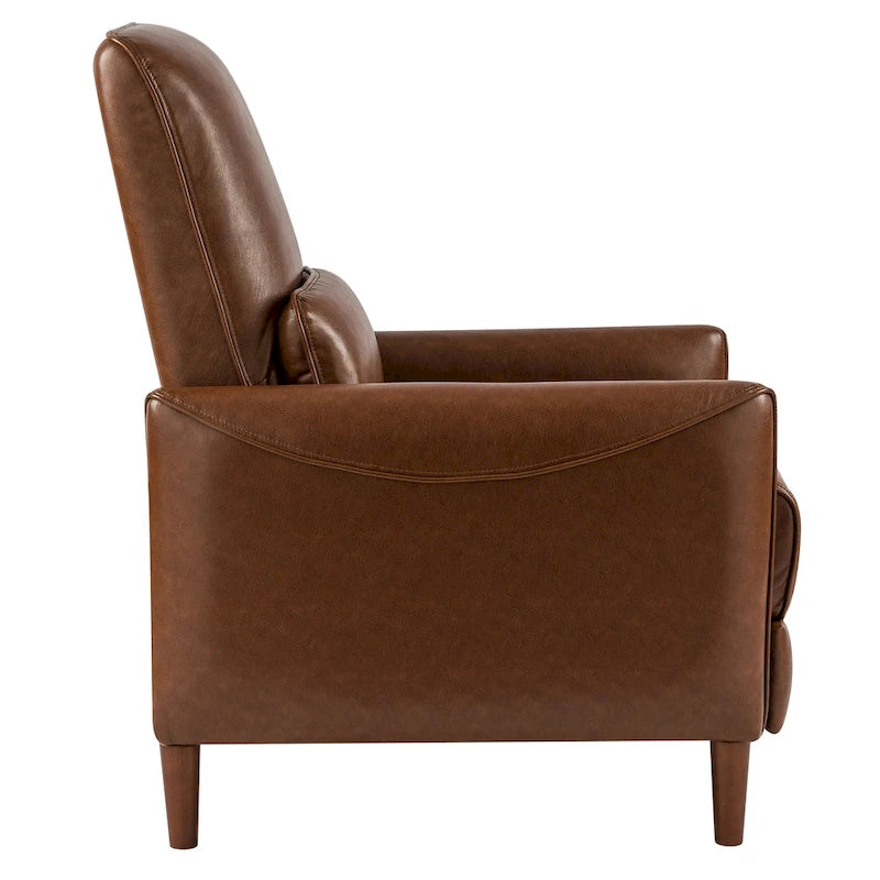 Upholstered Push Recliner Chair