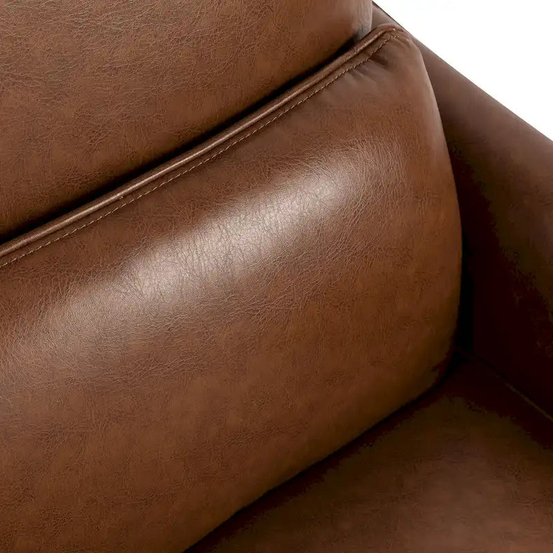 Upholstered Push Recliner Chair