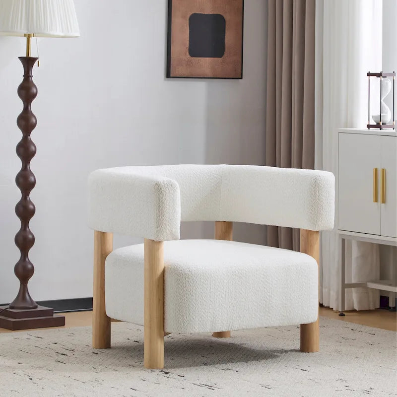 Christopher Knight Home - James Living Room Fabric Accent Chair