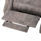 Roomfitters Accented Push Back Recliner Chair with Rolled Arms, Enjoy Cocooning Comfort