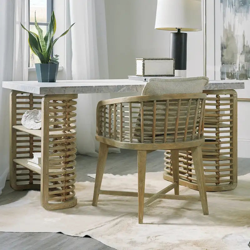  Surfrider 60 Wide Modern Beach Coastal Writing Desk
