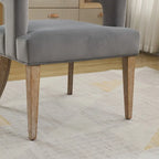 25.79  Wide Modern Barrel Open Back Upholstered Accent Chair