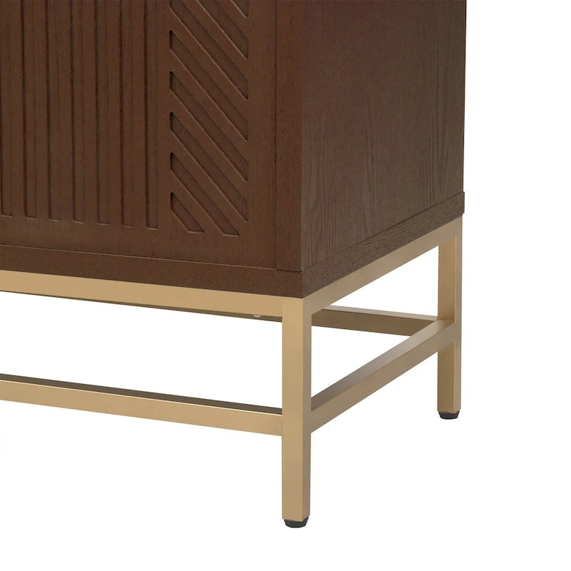 Sideboard Buffet Cabinet with Adjustable Shelves