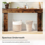 63 Inch Long Console Table Farmhouse Sofa Table