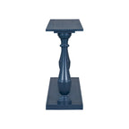 Vase-Leg Design Console Table Narrow Entryway Table Sofa Side Table with Bottom Shelf