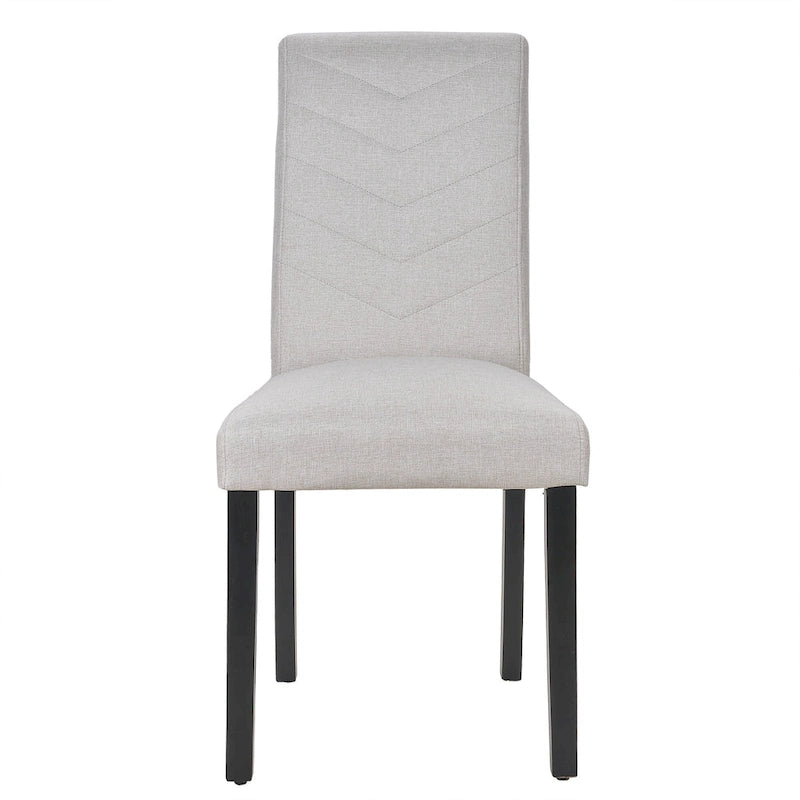 VECELO Upholstered Dining Chairs Set of 6 Parson Classic Upholstered Dining Chair,Modern 37  Parson Chairs