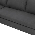 116  Chenille U-Shaped Modular Sectional Sofa, 8-Seater