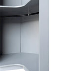 Polygon Corner Wardrobe with 2-Doors