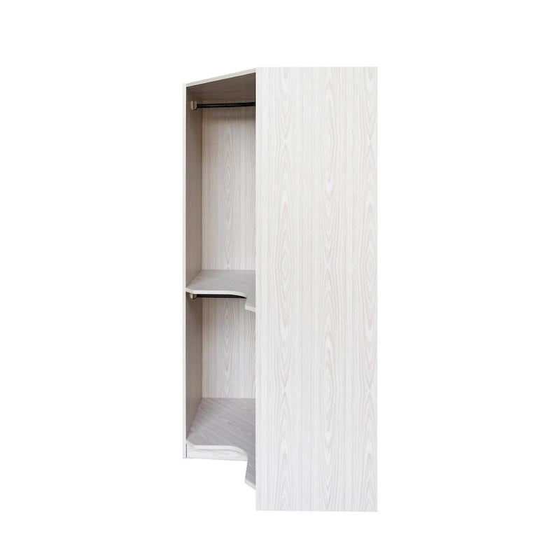 Polygon Corner Wardrobe with 2-Doors