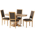 Regina Wood Dining Set by Christopher Knight Home