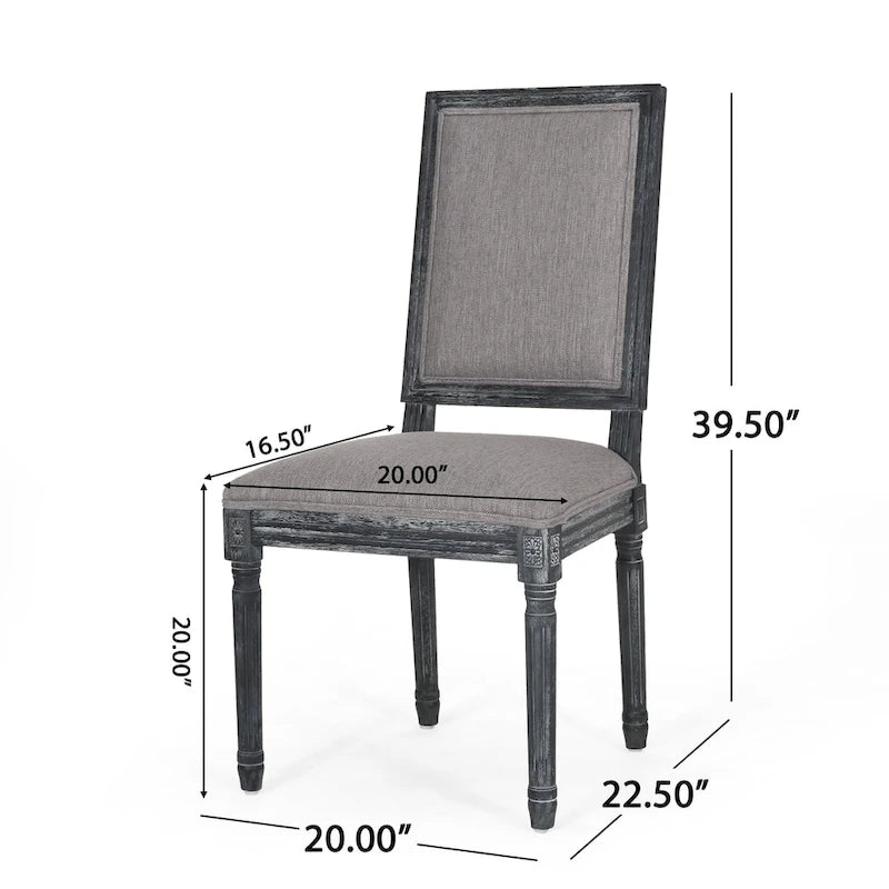 Regan Upholstered Expandable 7 Piece Dining Set by