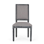 Regan Upholstered Expandable 7 Piece Dining Set by