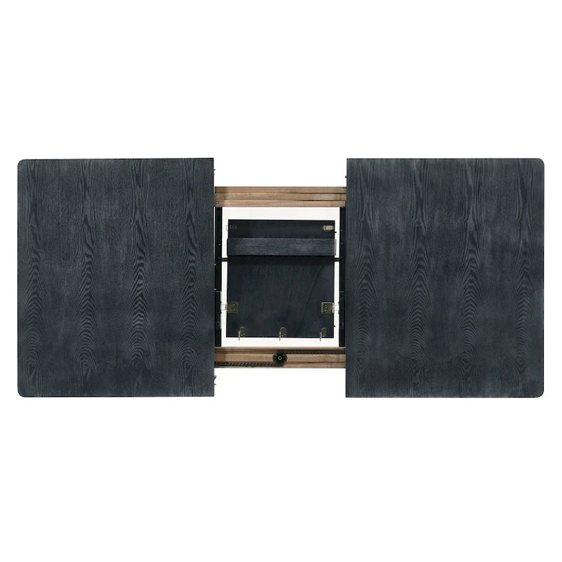 Regan Upholstered Expandable 7 Piece Dining Set by
