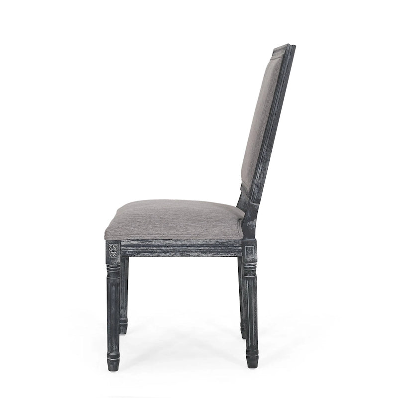 Regan Upholstered Expandable 7 Piece Dining Set by