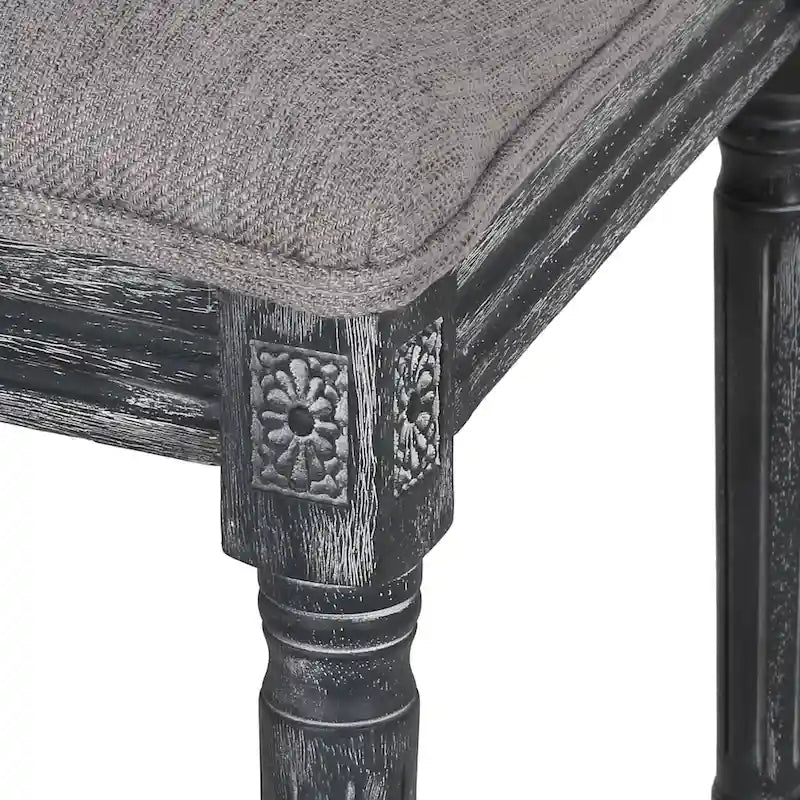 Regan Upholstered Expandable 7 Piece Dining Set by