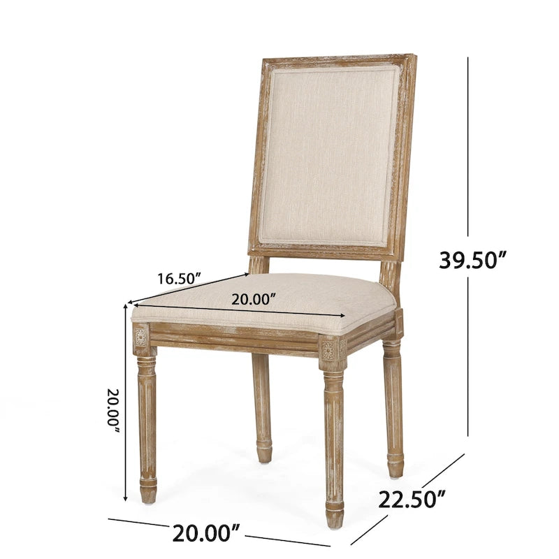 Regan Upholstered Expandable 7 Piece Dining Set by
