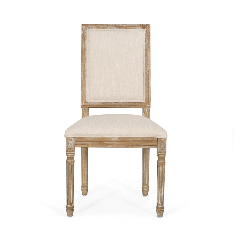 Regan Upholstered Expandable 7 Piece Dining Set by