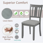 Dining Chairs with Padded Seat