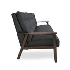 Aries Mid-century 2-piece Fabric Sofa Set by Christopher Knight Home