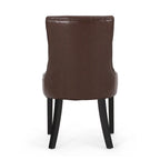 Cheney Tufted Dining Chairs (Set of 6) by Christopher Knight Home