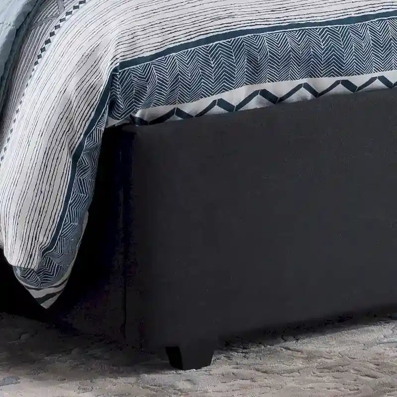 Cordeaux Queen-size Tufted Upholstered Bed by Christopher Knight Home
